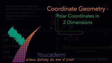 Coordinate Geometry - Polar Coordinates in 2 Dimensions