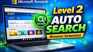 Microsoft Rewards Level 2 Auto Search | Browser Extension Full Guide screenshot 2