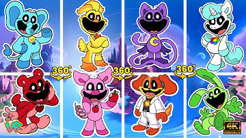 Smiling Critters POKEDANCE in 360 VR | Finding Challenge | Poppy playtime 3