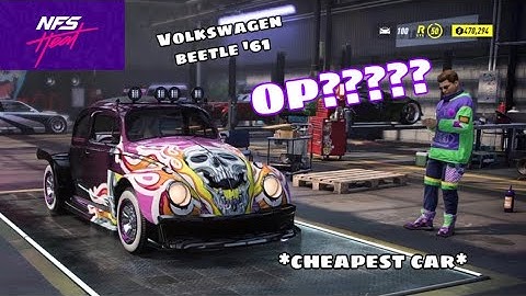 VOLKSWAGEN BEETLE *CHEAPEST CAR* CUSTOMIZATION - NFS HEAT Gameplay Walkthrough