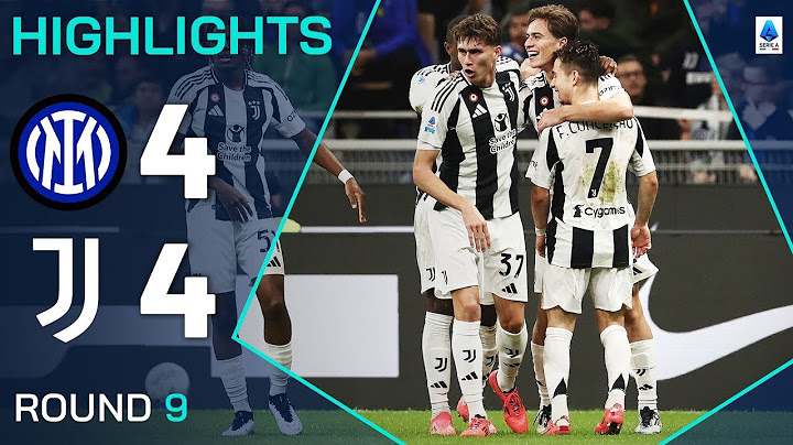 Inter Milan vs Juventus 4-4 - All Goals & Highlights - Derby D'Italia