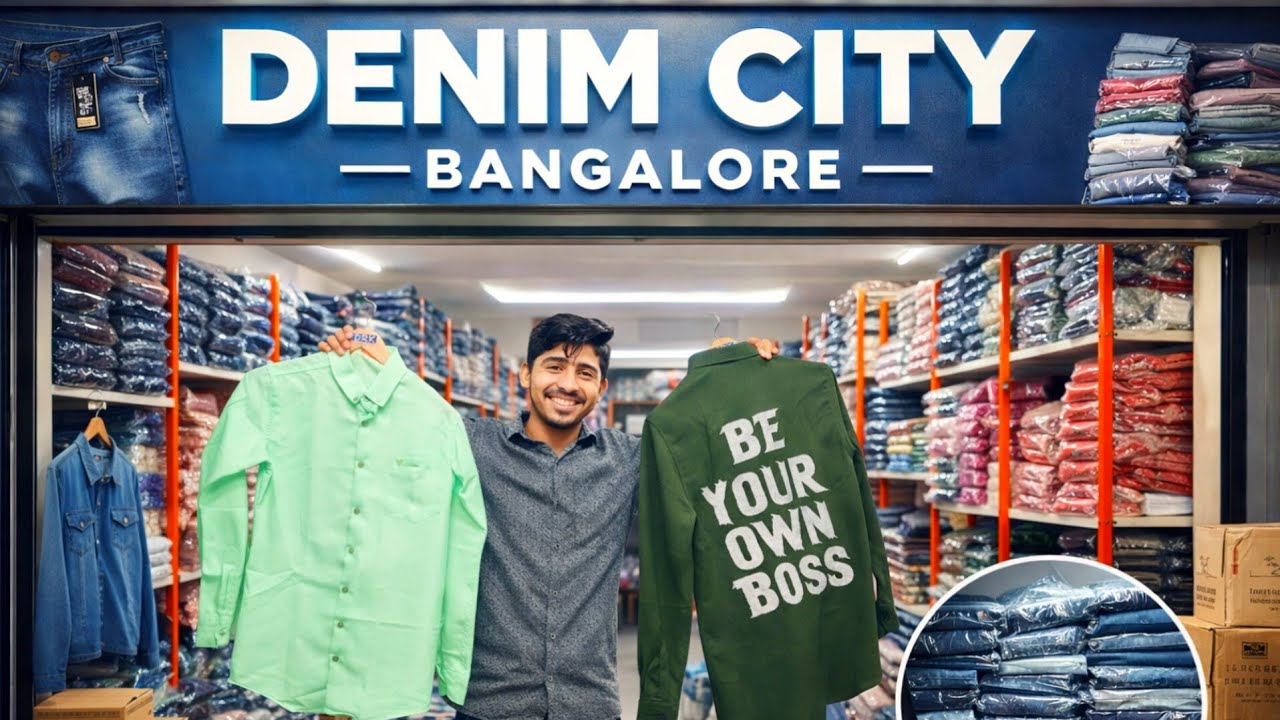 பெங்களூர் Denim City மொத்த விலை Shirts Shop | Sulthanpet | வாழ்க்கை ஒரு பயணம்!