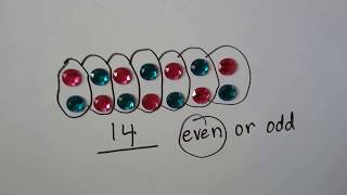 Grade 2 Math  3.12a, Odd and Even numbers (Part 1)
