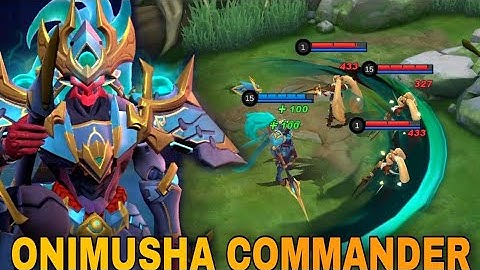 Alpha Onimusha Commander New Revamp || Review Skin!!