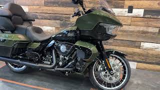 2026 Harley-Davidson Road Glide Limited in Olive Steel Metallic / Vivid Black-FLTRXL