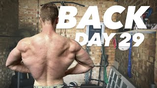 Natural Road To 21inch Arms  DAY 29 BACK & Bare feet