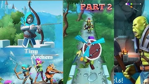 TINY ARCHERS GAMEPLAY | PART II | ADAMS STORY BEST LEVELS | WALKTHROUGH GAMES