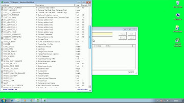 03  How to create a CSV Template in the Field List for your Adept Tool