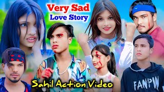 Bichad Ke Bhi ❤️ Sahil Action Video 😜 Sad Love Story 😭 Bhaity Music Action 💋 Heart Touching Story