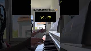 Let me test your speed reading skills in just 15 SECONDS😁(pt.40) #speedreading #fast #reading #piano