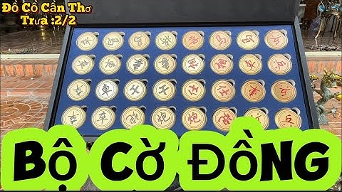 🔴🔴 Bộ cờ bằng đồng _ Tượng đồng xưa _ đỉnh đồng xưa. Trưa 2/2 #đồcổcầnthơ #đồcổ #lưđồng