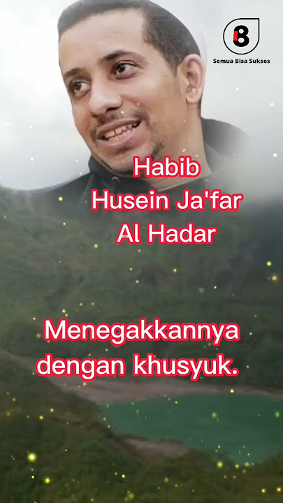 Habib Husein Ja'far Al Hadar Quotes - Menegakan Sholat #shorts #islam #quotes #habib #pemudatersesat