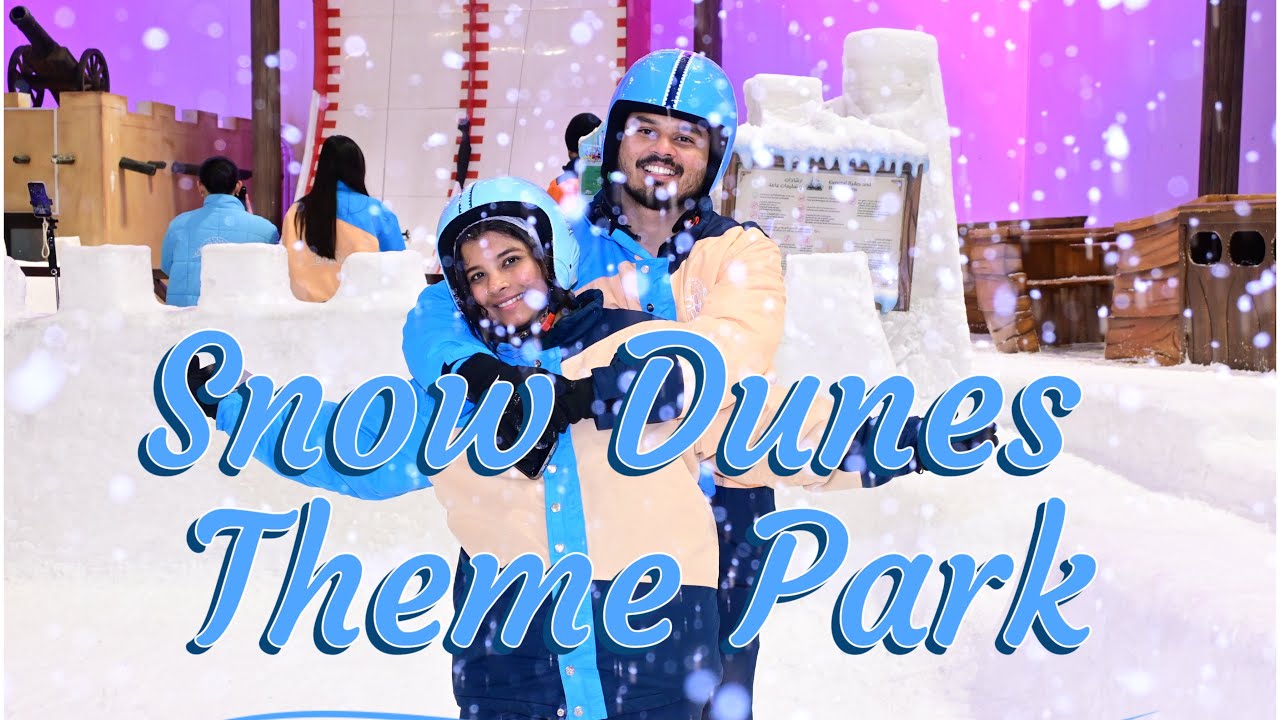 Qatar’s Winter Wonderland – Inside Snow Dunes at Doha Festival City 🇶🇦❄️☃️