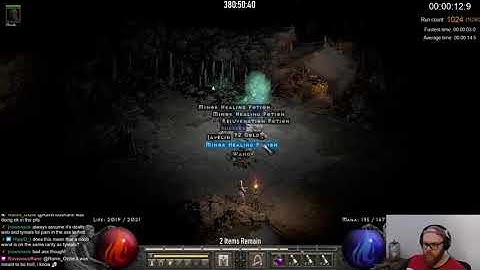 D2R Solo Self Found Holy Grail - The Penultimate Item - Torch of Iro Find day42