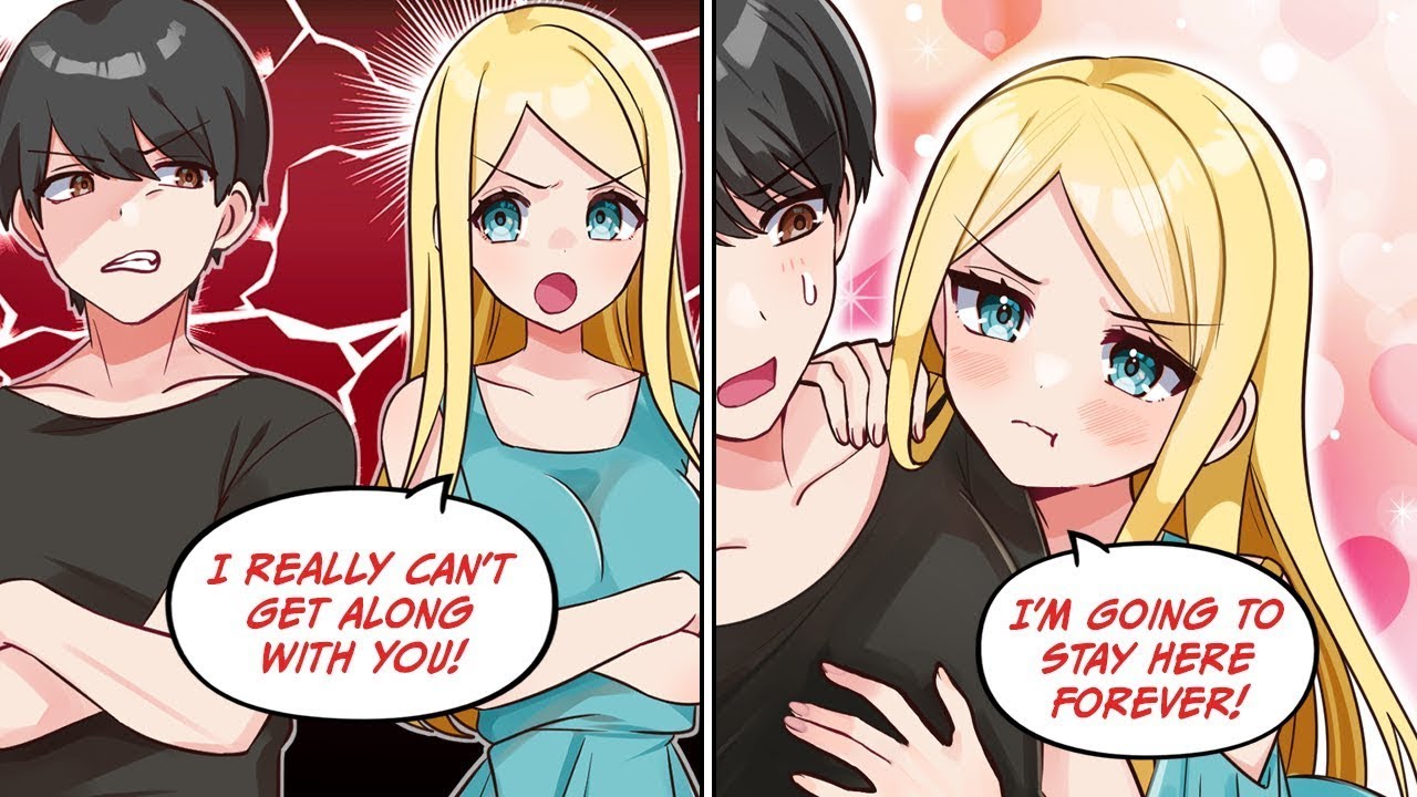 [Manga Dub] An annoying rich foreign girl came over to stay at our house [RomCom]