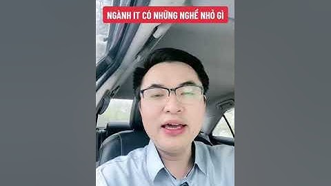 Ngành IT có những nghề gì? | Trần Văn Bình Oracle Database Master #shorts  #binhguru @tranvanbinh