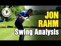 PGA TOUR JON RAHM GOLF SWING ANALYSIS + SWING DRILLS!