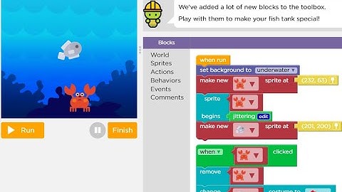 Lesson 24 Swimming Fish in Sprite Lab