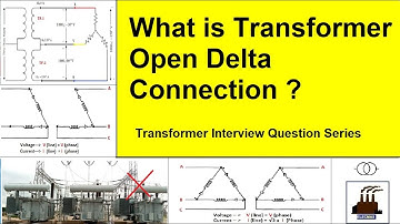 What is Transformer Open Delta Connection ? II Transformer Interview Question Series II Urdu/Hindi