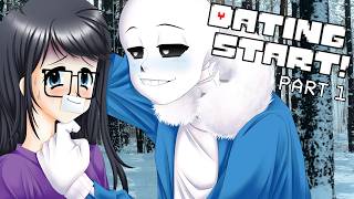 ex sans fangirl reunites with her husbando 5 years later (a sans dating sim let’s-play) screenshot 3
