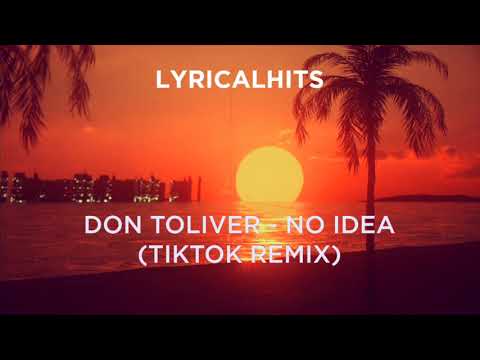 Don Toliver - No Idea (TikTok Remix) with \