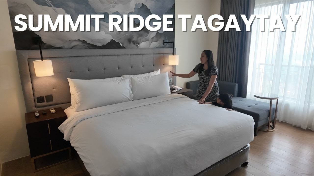 Staycation at Summit Ridge Tagaytay Hotel Room Tour and Buffet ...
