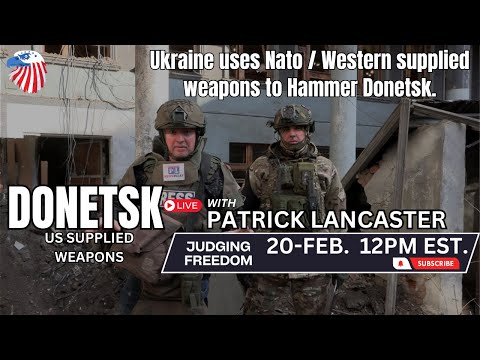 Patrick Lancaster: LIVE from Donetsk - Russia/Ukraine Episode cover