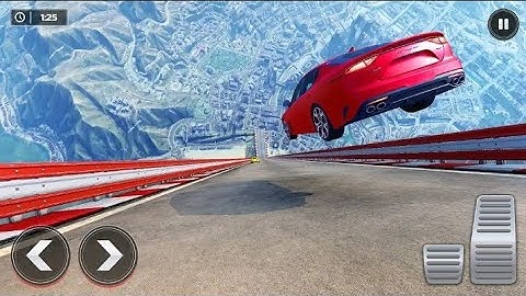 Mega Ramp Car Jumping Level 7 - Car Stunts