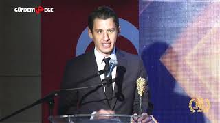 Halil Umut Meler Yılın En Başarılı Futbol Hakemi  2023 Altın Üzüm Ödülleri