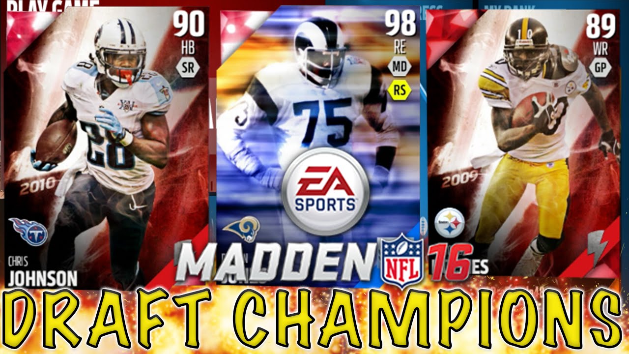 BACK AT IT AGAIN WITH THE BEAST TEAM!!! - Madden 16 Draft Champions ...