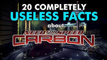 20 Useless Facts About NFS Carbon