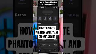 CREATE Your Phantom Wallet and Deposit SOLANA in Minutes!