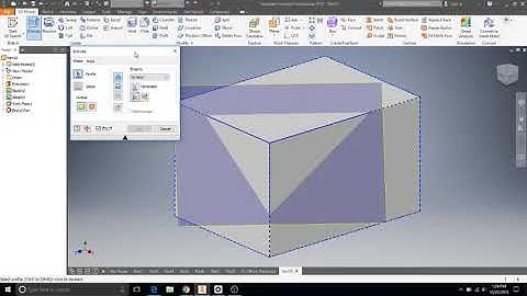 08 Autodesk Inventor: Work Planes, Visibility