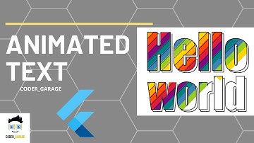 How to import External Flutter Packages | Animated text package in Flutter