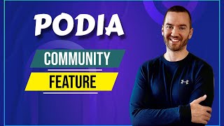 Podia Community Feature Overview (Facebook Group Alternative)