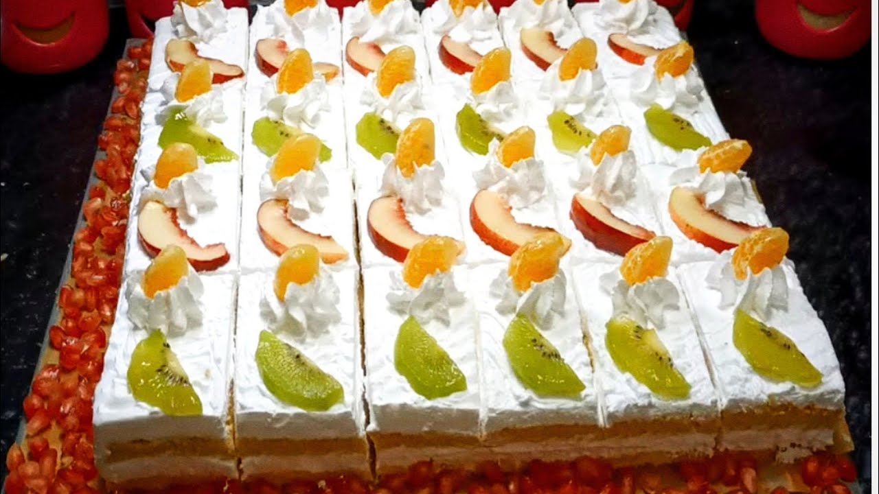 ترانش باتيسري بالفواكه لابيض ولا حليب  قلشو اولادكم في العطلة ولاتشتروها بالغلاء