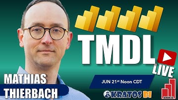 Learn TMDL: The New Language for Tabular Model Definitions with Mathias Thierbach - Advanced