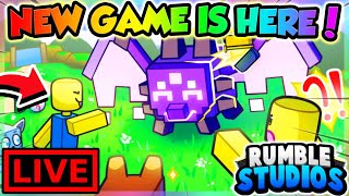 🔴LIVE - NEW RUMBLE STUDIOS GAME IS HERE!! 