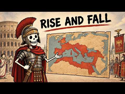 The ENTIRE History of the Roman Empire in 9 minutes