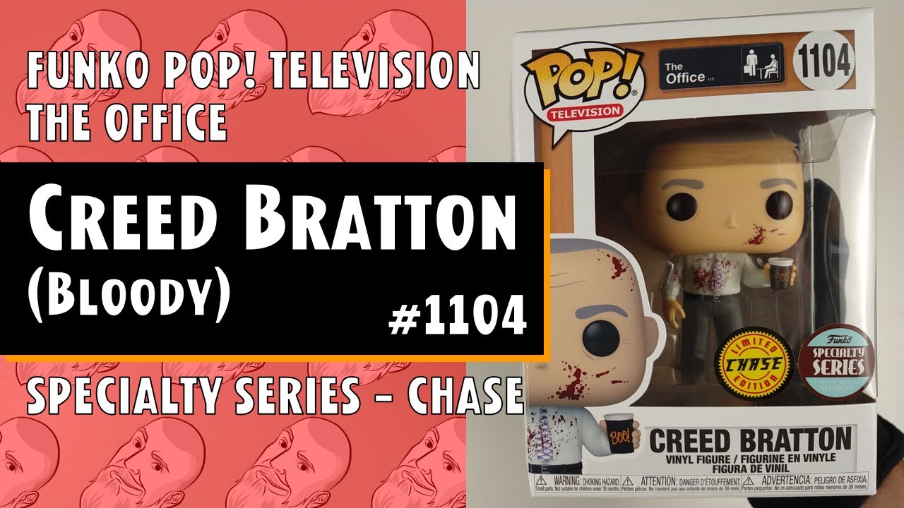 Figurine Creed Bratton / The Office / Funko Pop TV 1104