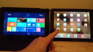 iPad vs. Windows 8 Tablet Comparison