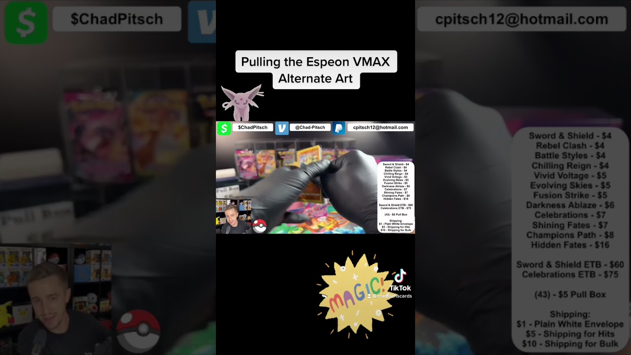 Pulling Espeon Vmax Alternate Art