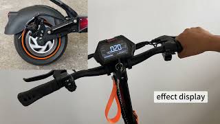 Ruitoo E Scooter Cruise control mode