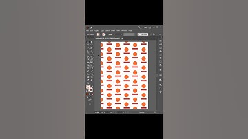 Easy pattern in illustrator #shortvideo #design #tutorial #adobeillustrator #illustrator #shorts
