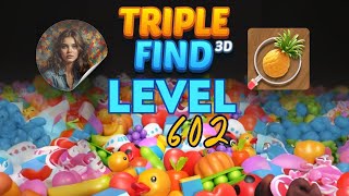 Triple Find - Match Triple 3D Level 602 screenshot 5