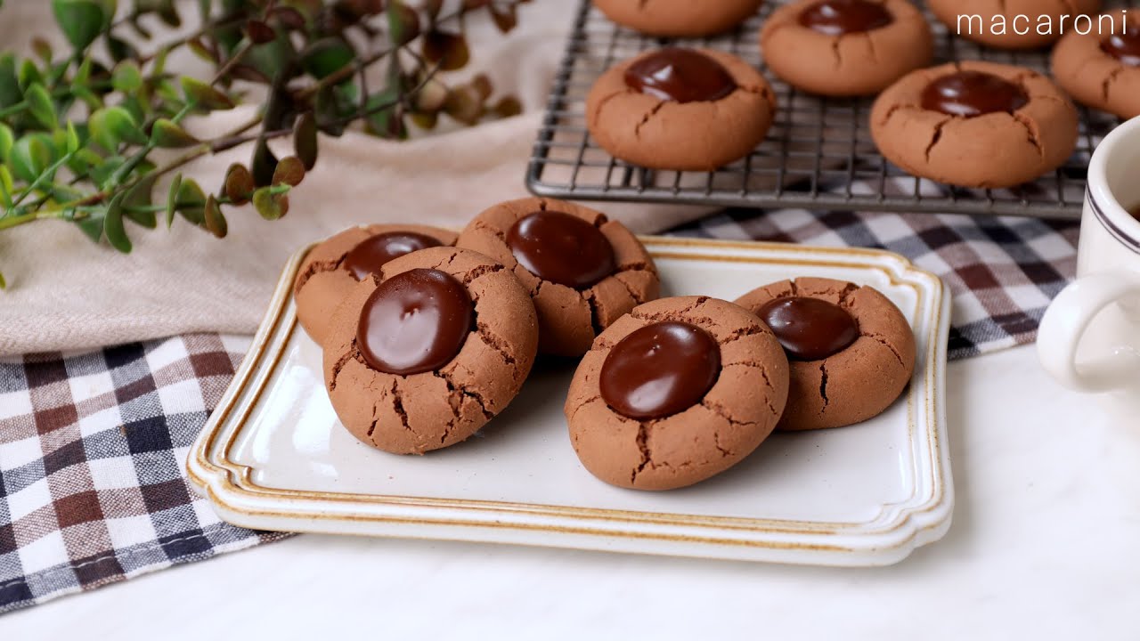 【米粉のガナッシュクッキー】外はさくっと中はとろける食感！米粉で軽い味わい♪