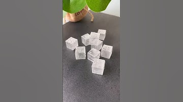 Artificial ice cube 😆 #craft #trending #cellotape