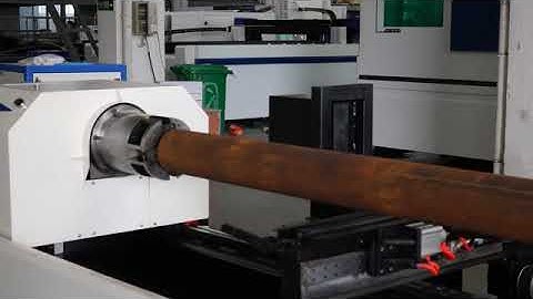 Máy cắt ống laser tự động cấp phôi QY laser