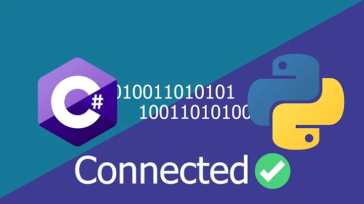 Connect C# and Python tutorial // continuous communication