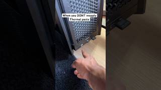 When you DONT reapply thermal paste 😭
